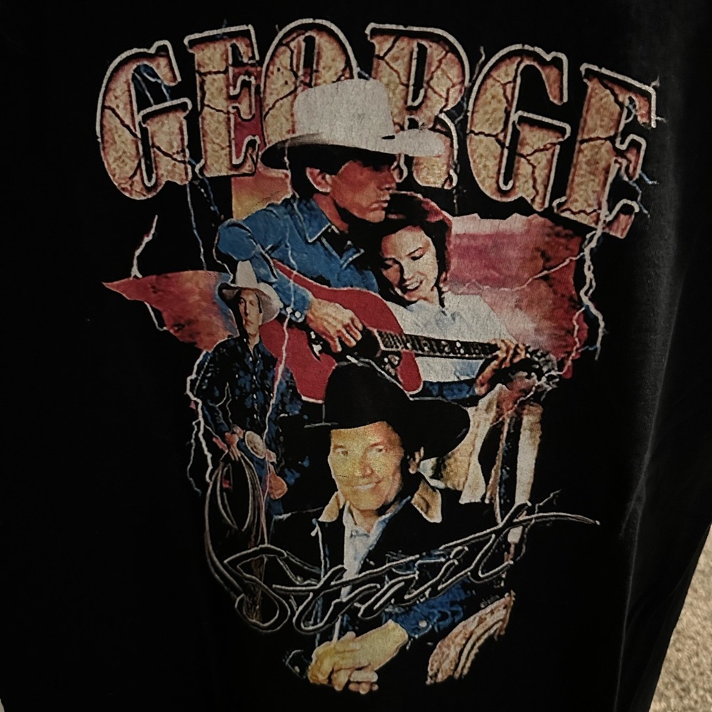 George Straight vintage style t-shirt